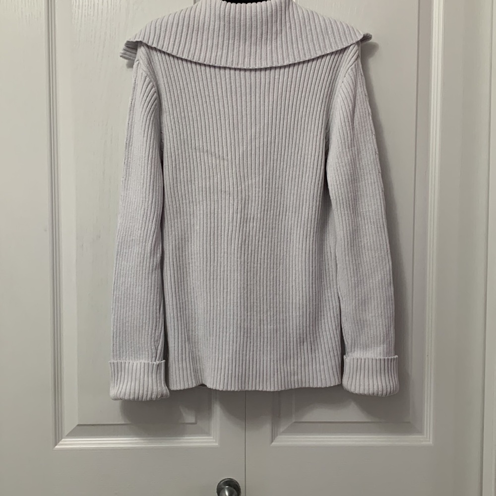 Dalia Collection ladies zip up Sweater - Picture 2 of 13